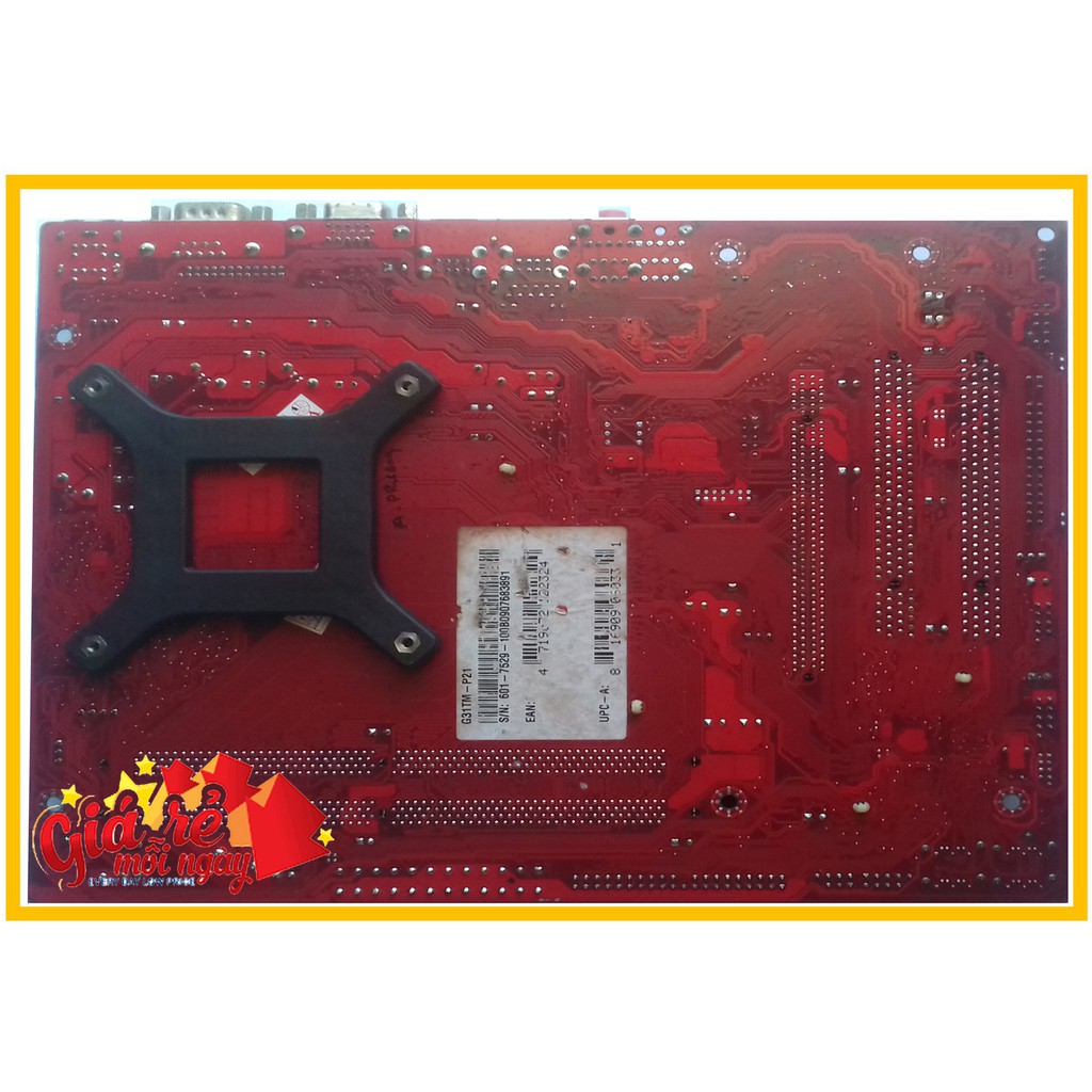Khung đế gắn quạt tản nhiệt CPU cho Main Socket 775 Main AMD Socket AM2 - Backplate CPU Intel 775, AMD