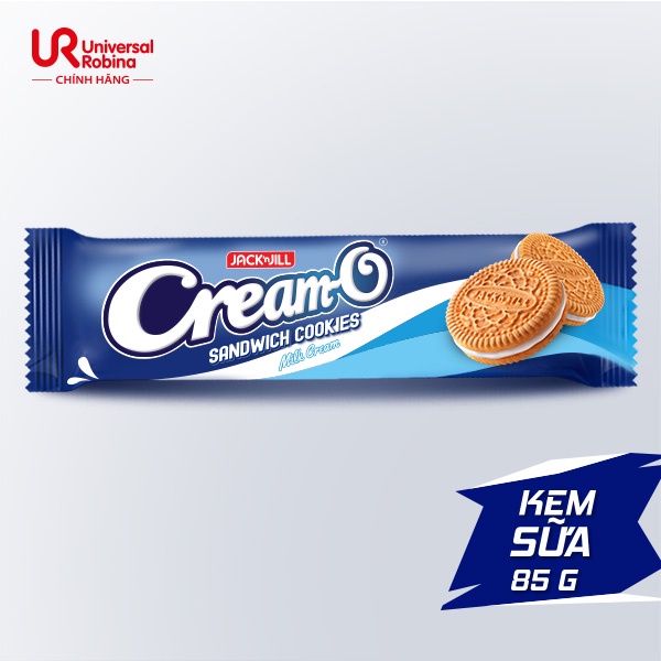 Bánh quy Cream-O Kem Sữa 85g