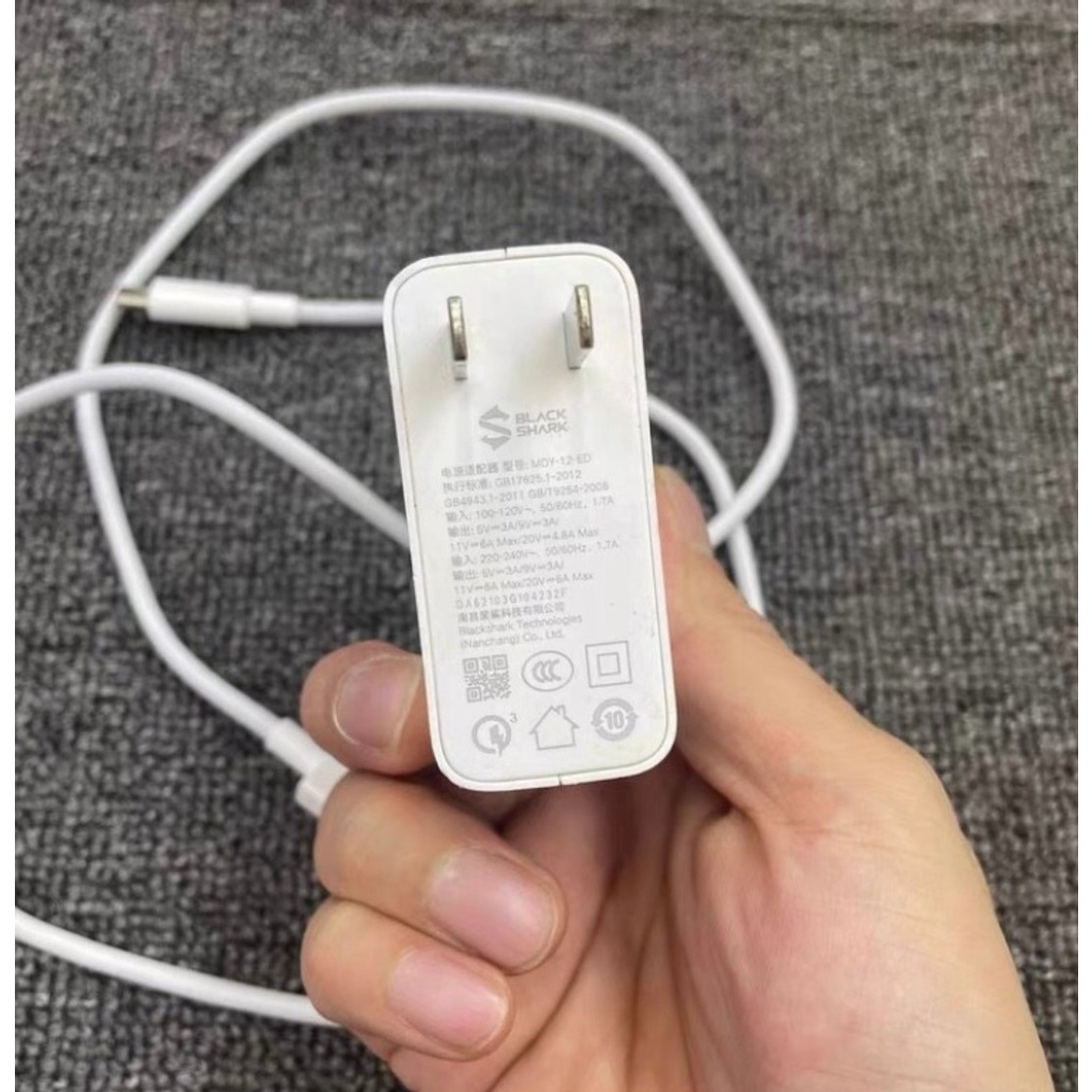 Bộ Cáp Sạc Black shark 4  sạc nhanh 120w/ blackshark 5 /blackshark 5 pro/ Sạc Xiaomi 120w