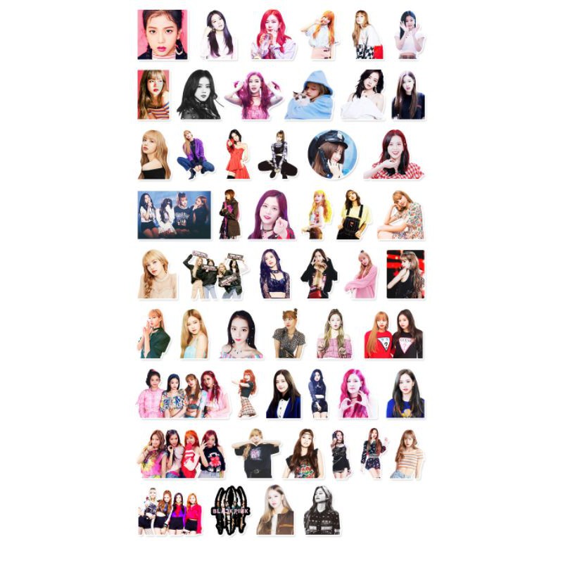 Bộ 52 Sticker nhóm nhạc Blackpink