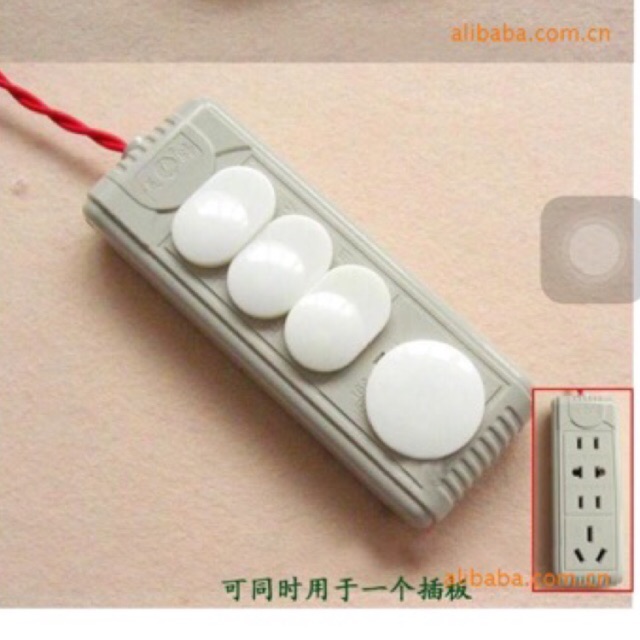 Combo 10 Nút Bịt Ổ Điện Loại 2 Chấu