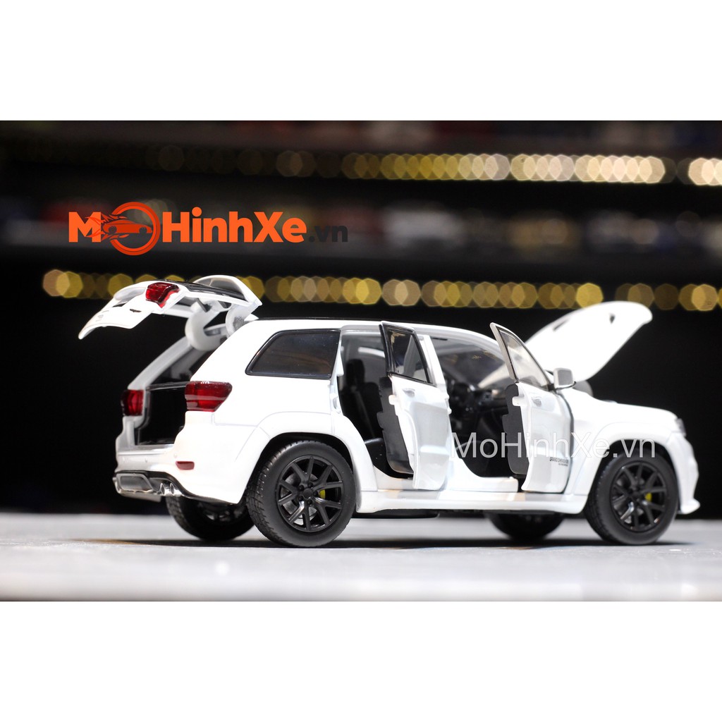 MÔ HÌNH XE JEEP GRAND CHEROKEE TRACKHAWK 2020 1:32 JACKIEKIM