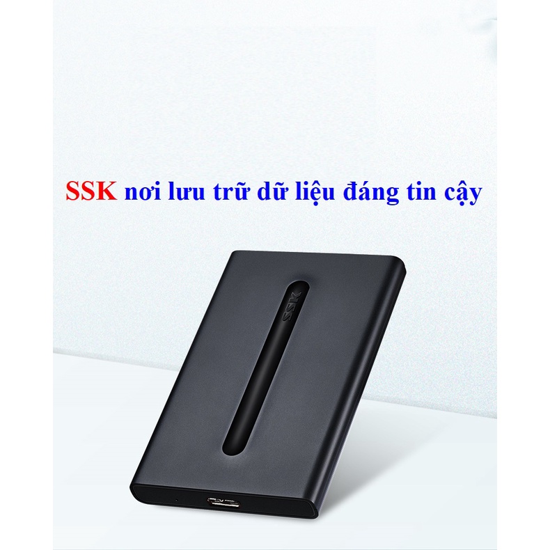 Ổ cứng SSD di động laptop SSK 120GB đến 1TB, bảo hành 3 năm | BigBuy360 - bigbuy360.vn