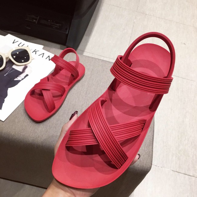 Sandal nhựa quai chéo đi mưa thoải mái - DG17