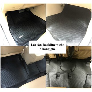 Lót sàn ô tô Thái Lan Back Liners xe 3 hàng ghế