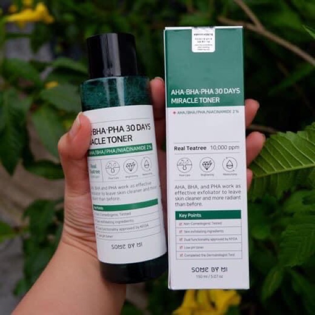 Nước Hoa Hồng "Thần Kỳ" Some By Mi AHA-BHA-PHA 30 Days Miracle Toner [Trị Sạch Mụn Chỉ Trong 30 Ngày]