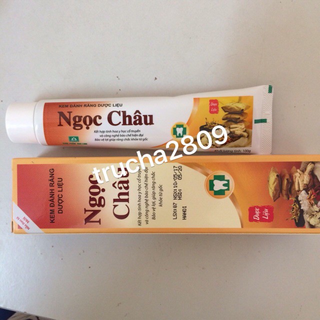 Kem đánh răng Ngọc Châu 125g