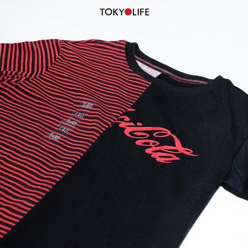 [Mã WABRSWK giảm 10% đơn từ 250k] Áo T-Shirt Bé trai cổ tròn bo ngắn tay TOKYOLIFE I533-010E