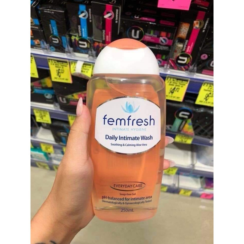 Dung dịch vệ sinh phụ nữ Femfresh Daily Intimate Wash ÚC 250ml