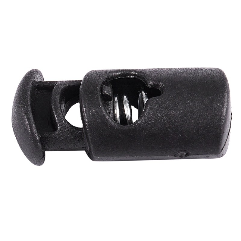 Set 10 Phụ Kiện Chặn Dây Cáp Màu Đen Đường Kính 8Mm