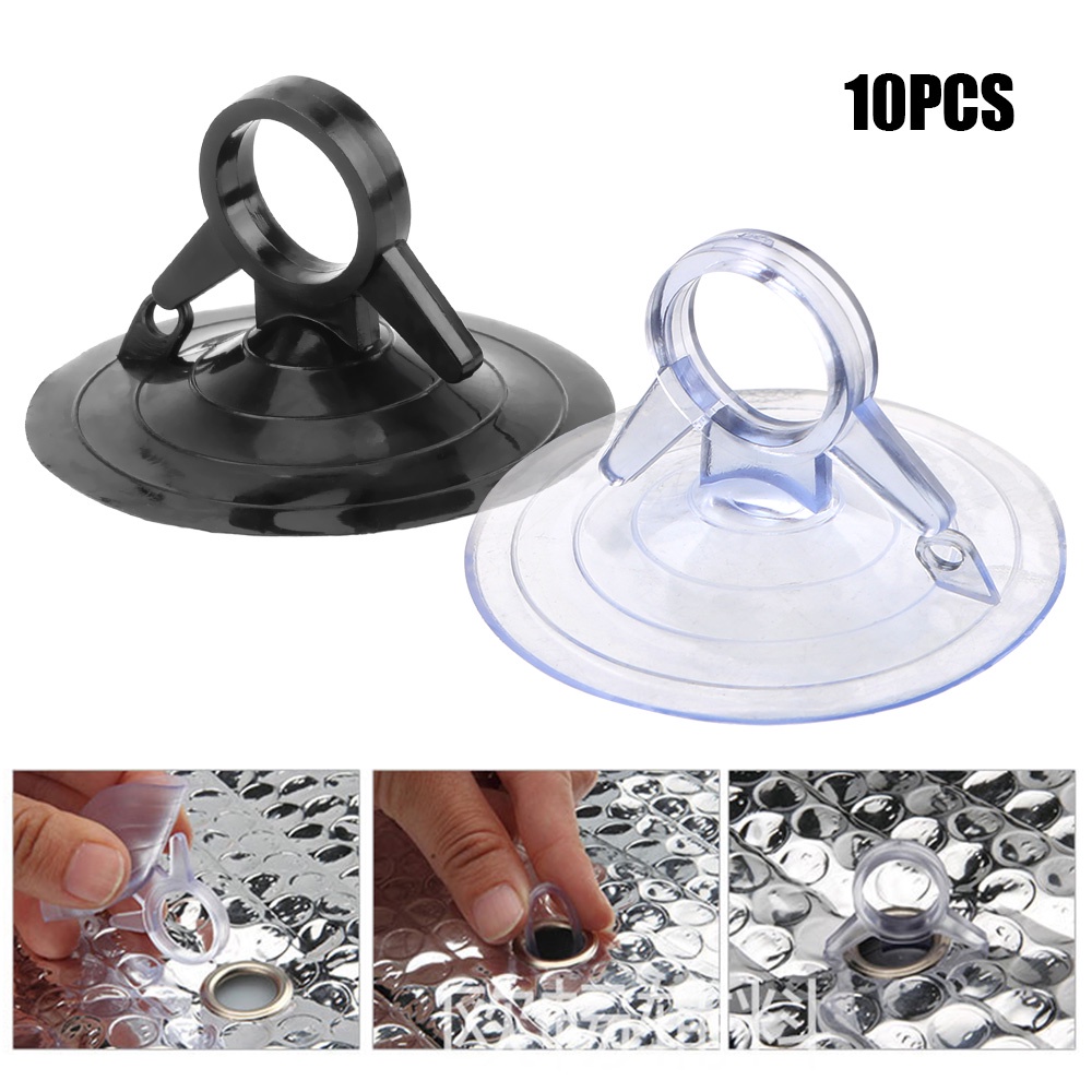 Set 10 Cốc Hút Che Nắng Cho Xe Hơi Đường Kính 45mm