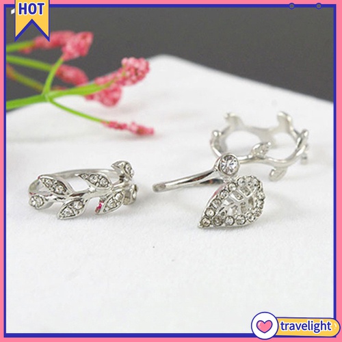 Set 3 nhẫn đeo khớp ngón tay thời trang nữ
