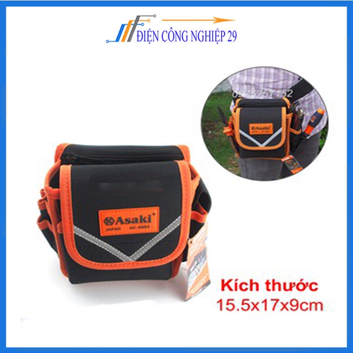 Túi Đựng Dụng Cụ Kĩ Thuật Asaki-9984