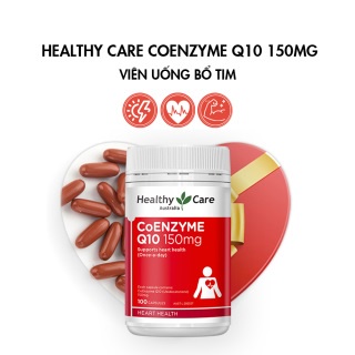 Viên Uống Bổ Tim Úc Healthy Care Coenzyme Q10 150mg 100 Viên