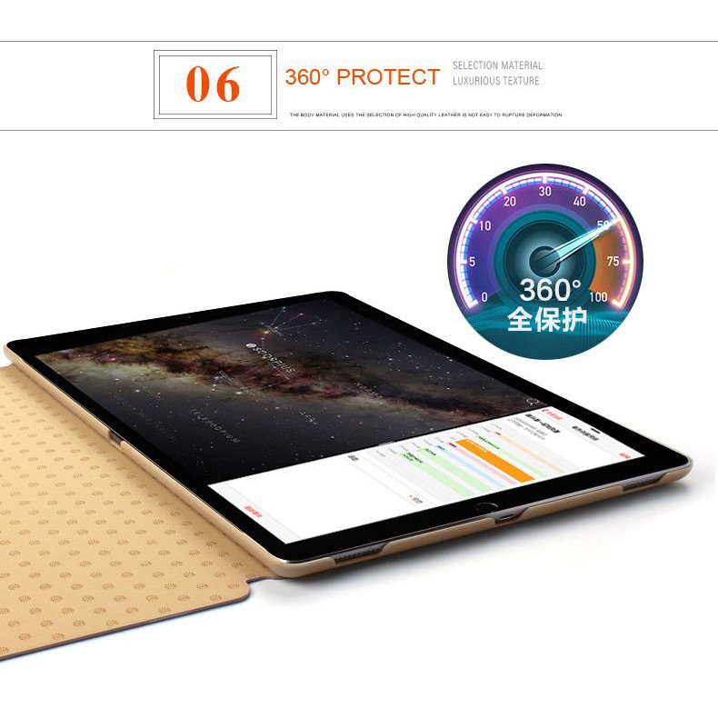 Bao da KAKU cho iPad Air/ iPad Air2/ Pro9.7 / iPad 2017/ iPad 2018 | BigBuy360 - bigbuy360.vn