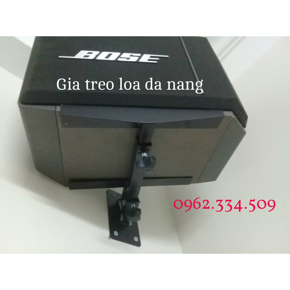 GIÁ TREO LOA ĐA NĂNG CONG 2 CHIẾC HÀNG DÀY ĐẸP