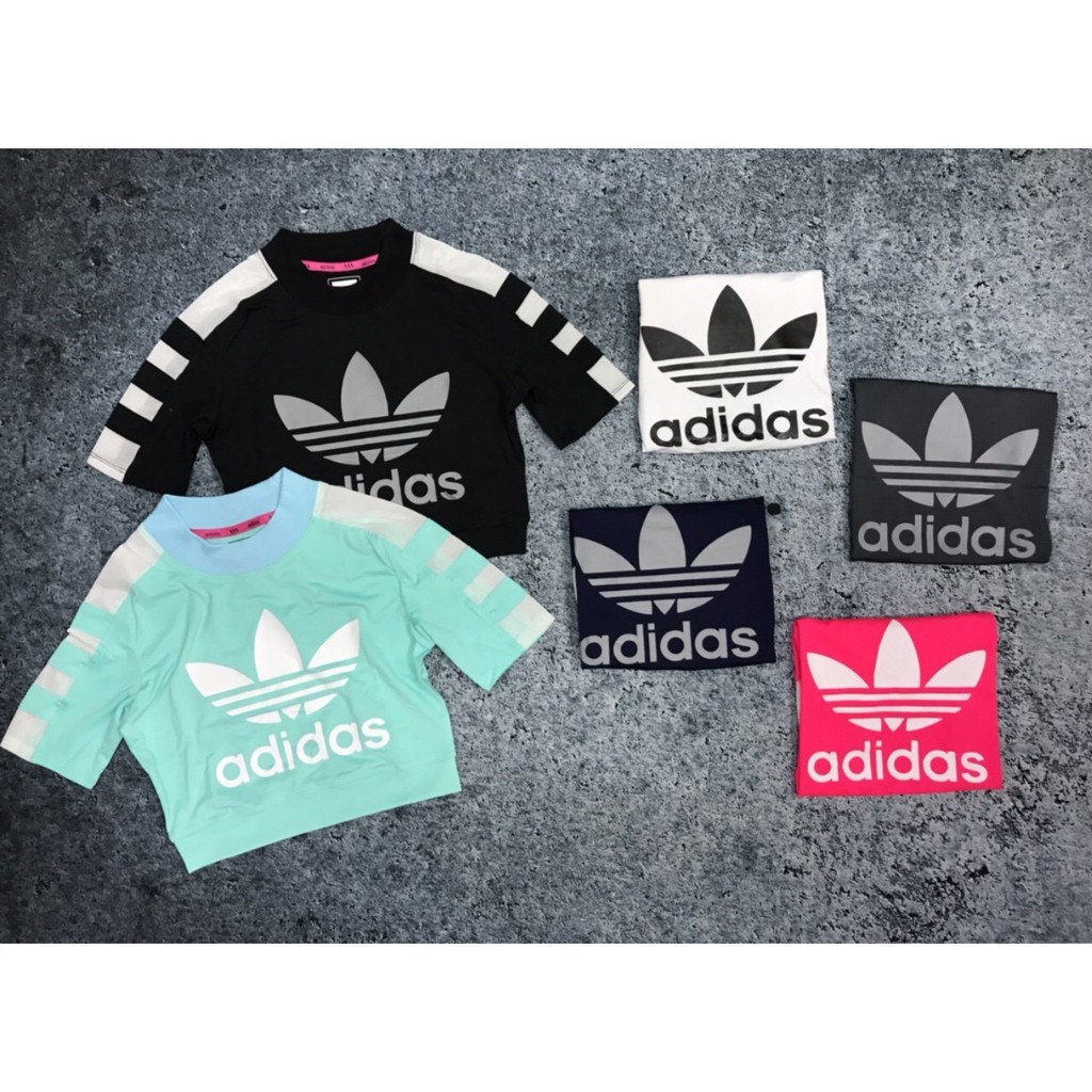 Áo croptop Adidas