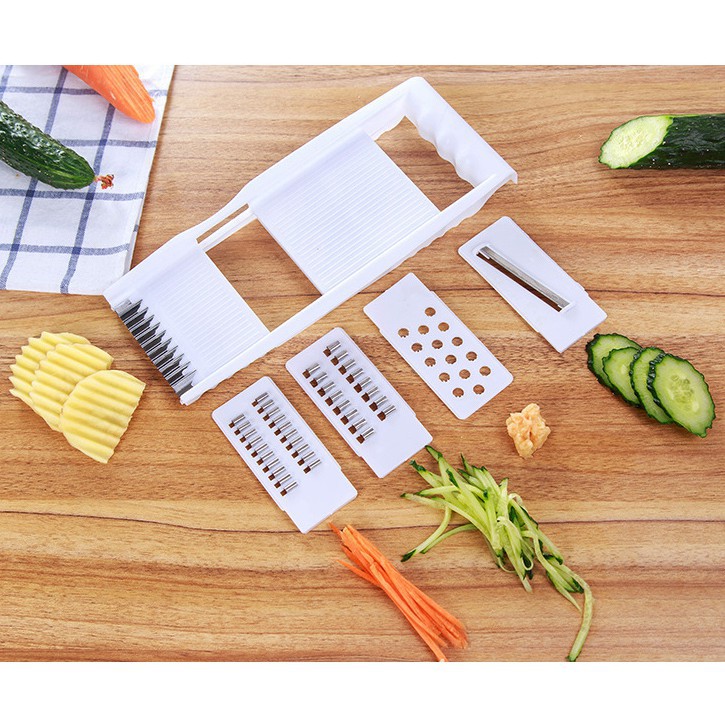 Dụng cụ dao bào rau củ quả trái cây 4 món cao cấp -
