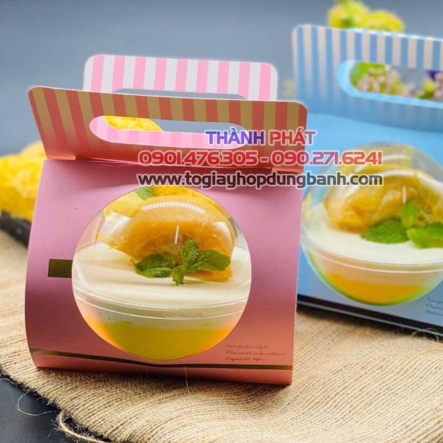 50c Hộp cầu tròn 390ml đựng bánh lạnh, rau câu tặng quà noel, giáng sinh ,valentine , ngày 8/3 ., kỉ niệm