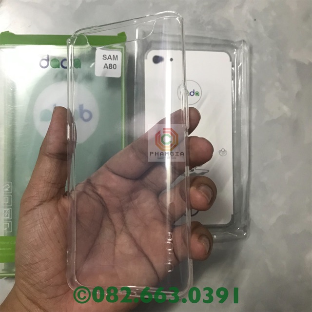 Ốp lưng Samsung Galaxy A80 dẻo trong cao cấp (có video)