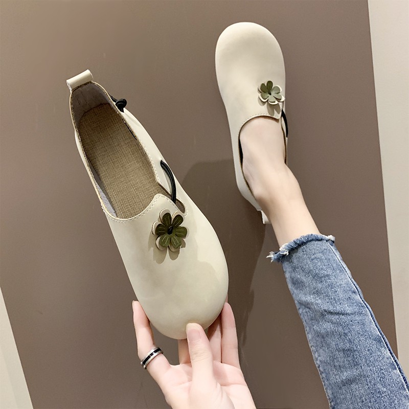 Giày Búp Bê Nữ Mũi Tròn Thời Trang 2021 | BigBuy360 - bigbuy360.vn