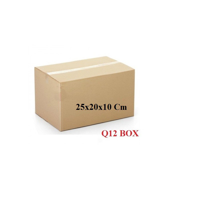 Q 12 - 1 Thùng Carton 25x20x10 Cm