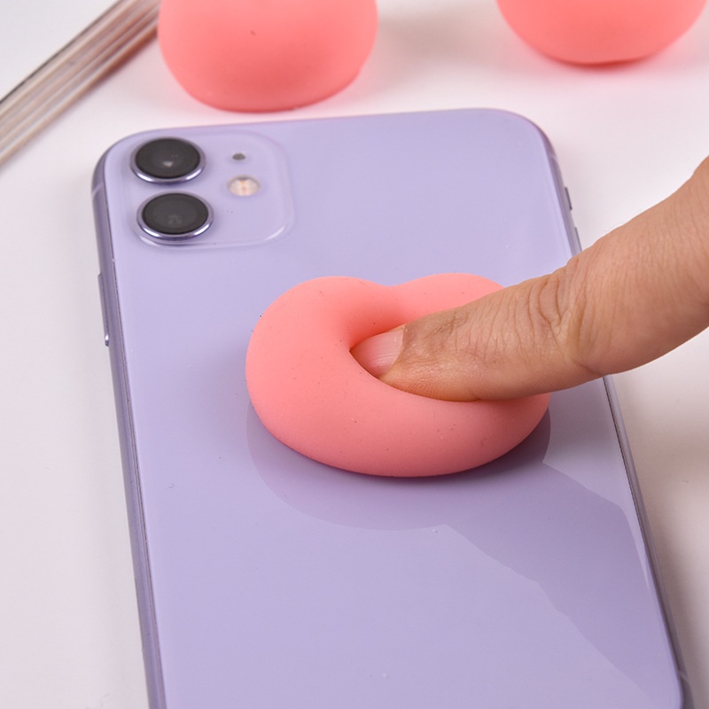 Đồ Chơi Xốp Squishy Giảm Stress Hình Quả Đào Dễ Thương Cho Bé
