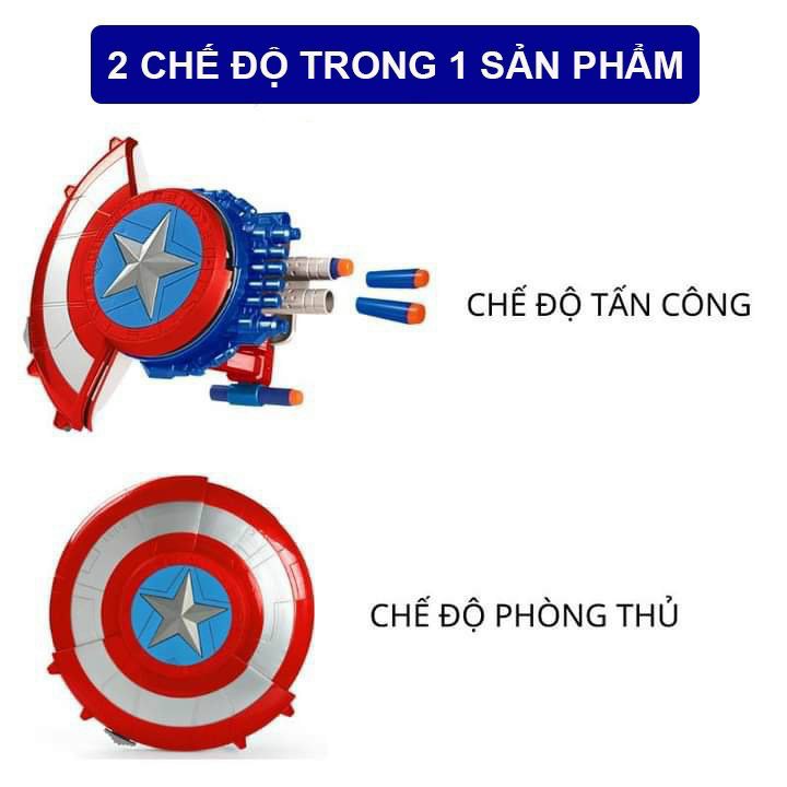 [FREESHIP] ĐỒ CHƠI KHIÊN ĐỘI TRƯỜNG MỸ, SIÊU ANH HÙNG CAPTAIN MARVEL