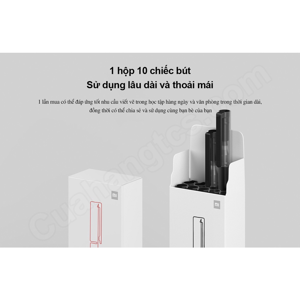 Bút bi nước XM mực đen MiJumbo Gel Ink Pen 0.5mm MJZXB02WC