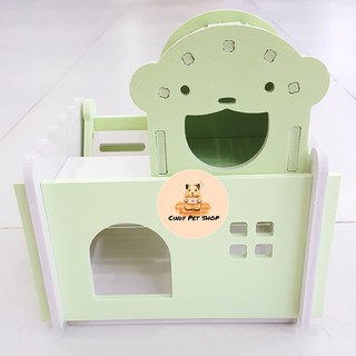 Nhà ngủ lắp ráp to cho Hamster Bear, Robo, Winter White...