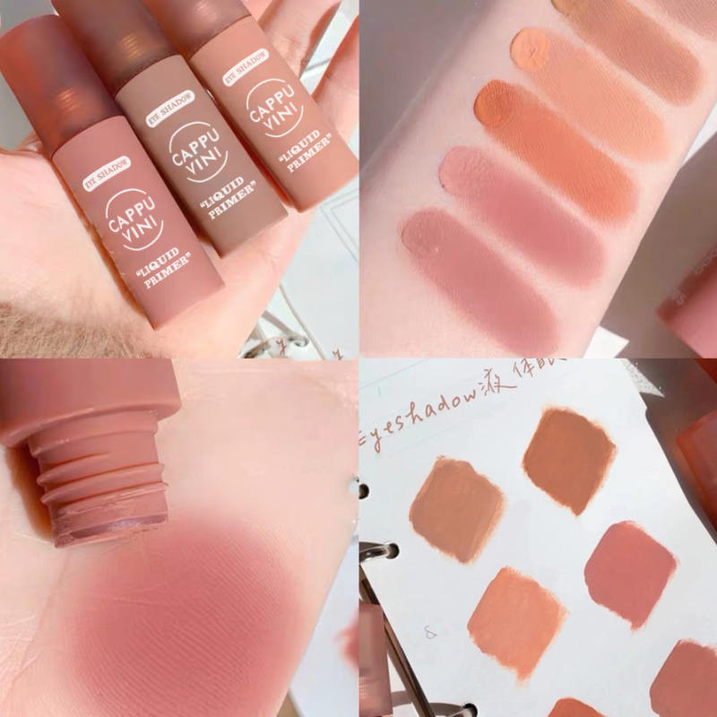 Phấn Má Hồng Dạng Lỏng 6 Màu Nhung Lì Lâu Trôi Tự Nhiên