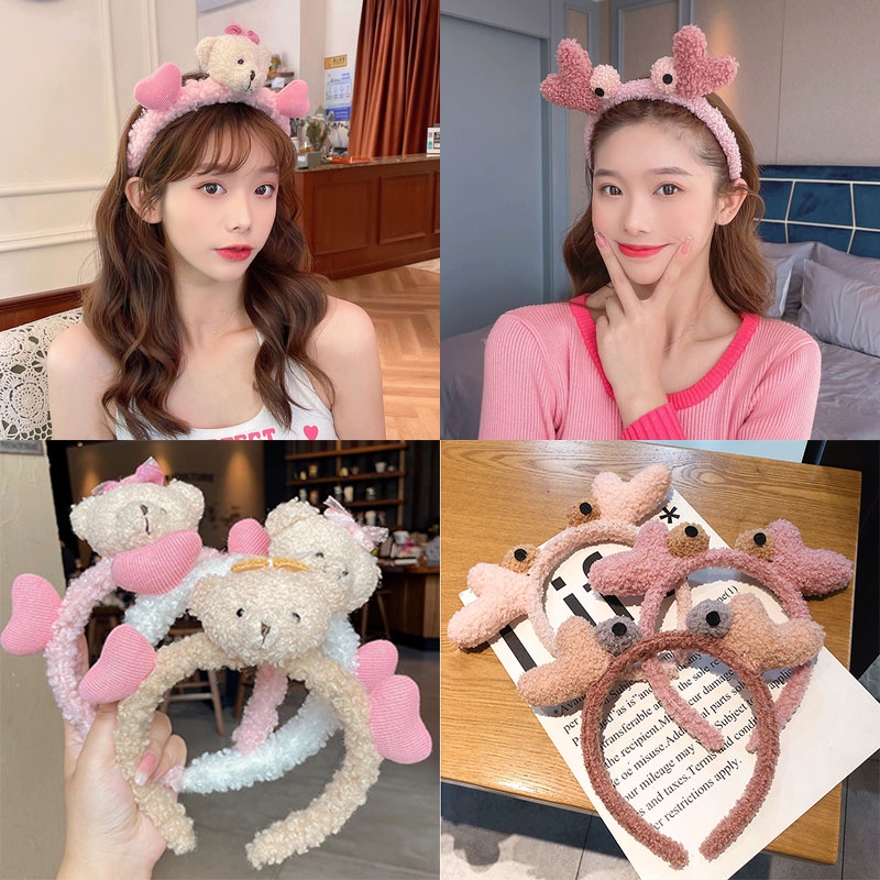 Cài tóc nhiều kiểu dáng dễ thương thời trang Hàn Quốc