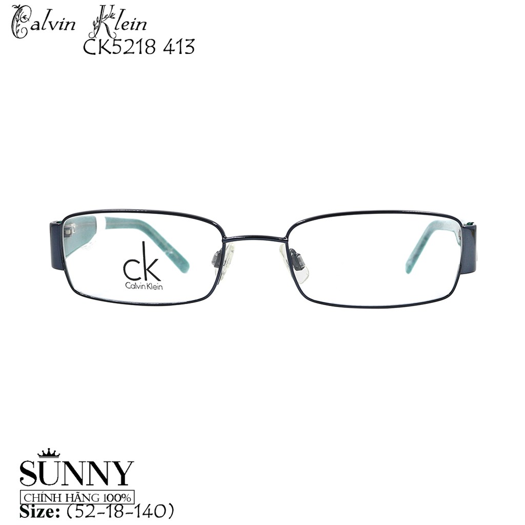CK5218 - Gọng kính Calvin Klein chính hãng, bảo hành toàn quốc, thiết kế dễ đeo bảo vệ mắt