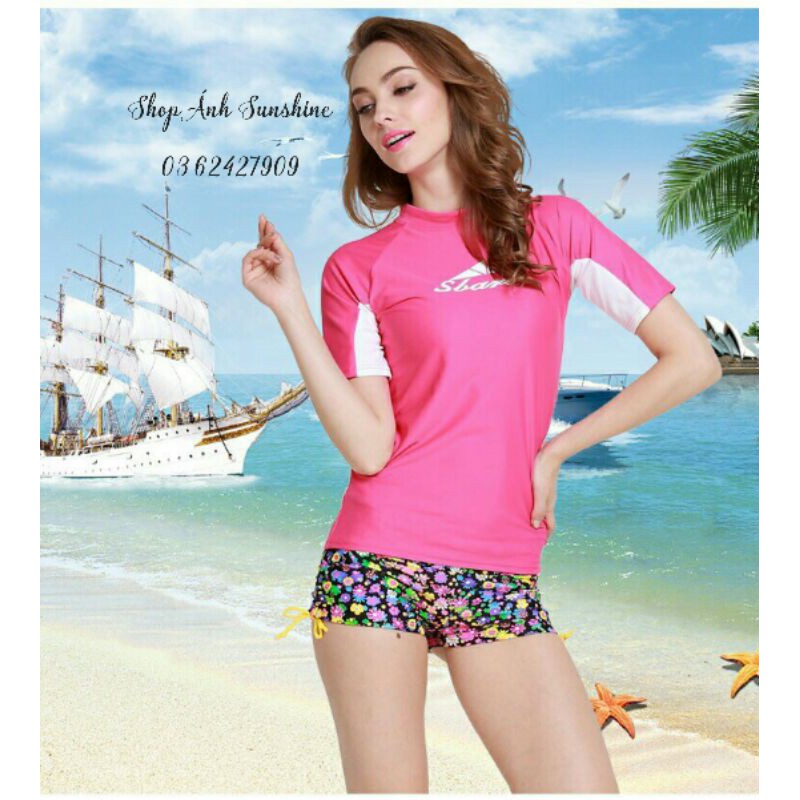 Quần bơi đùi Sbrat - hoa nhỏ bán chạy, chất lượng tại Shop Ánh Sunshine | BigBuy360 - bigbuy360.vn
