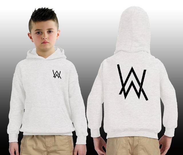 Áo Hoodie In Hình Alan Walker Thời Trang Dành Cho Trẻ Nhỏ