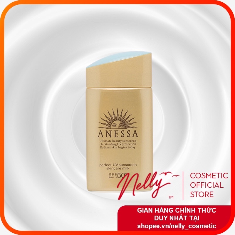 (Kem Chống Nắng Shiseido Anessa 60ml Perfect UV Sunscreen Skincare Milk