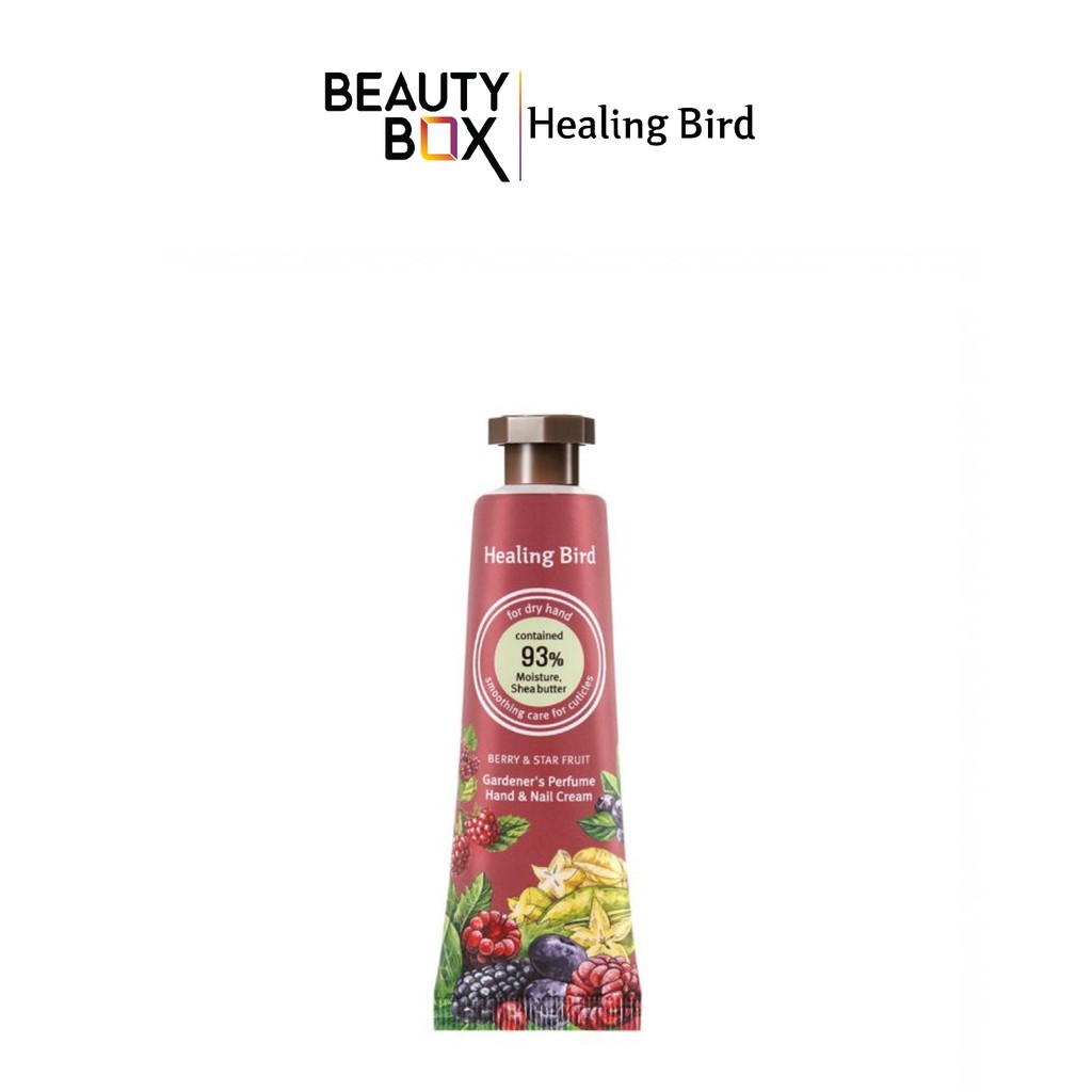Kem Dưỡng Tay Healing Bird Gardener'S Perfume Hand & Nail Cream 30Ml
