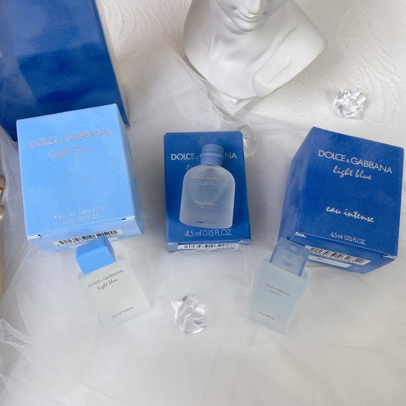 Nước hoa mini nam/ nữ DG Light Blue 4,5ml | BigBuy360 - bigbuy360.vn