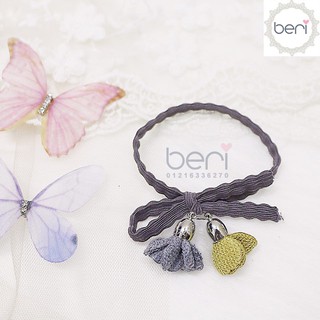 Combo 4 cột tóc Hàn Quốc BERI (xám) - CT028