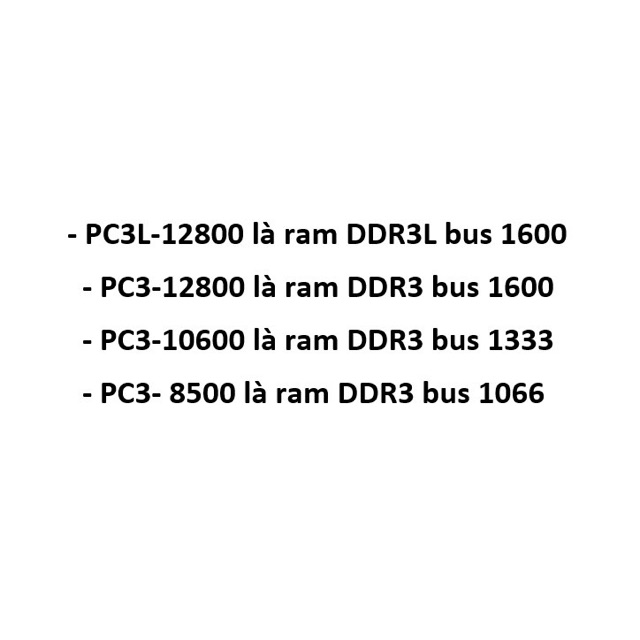 Ram DDR3 8G - 4G - 2G, bus 1600 cho Máy tính để bàn | BigBuy360 - bigbuy360.vn