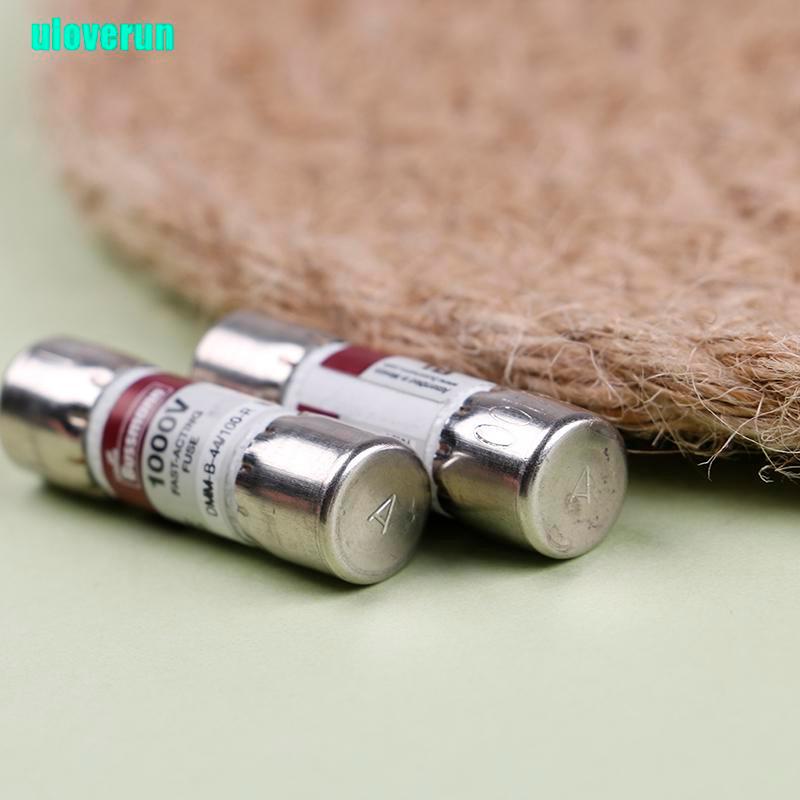 Set 2 Cầu Chì 10x35mm 440ma 1000v DMM-44 / 100R DMM-B-44 / 1000v Chuyên Dụng