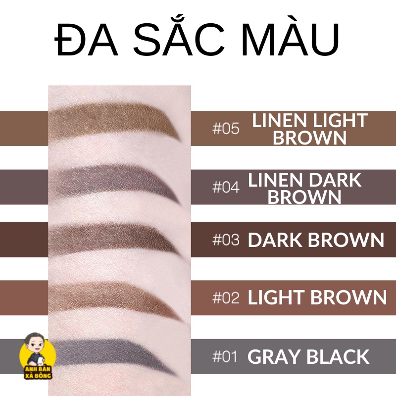 Bút Chì Kẻ Mày HOLD LIVE Natural Fine Eyebrow Pencil HL229