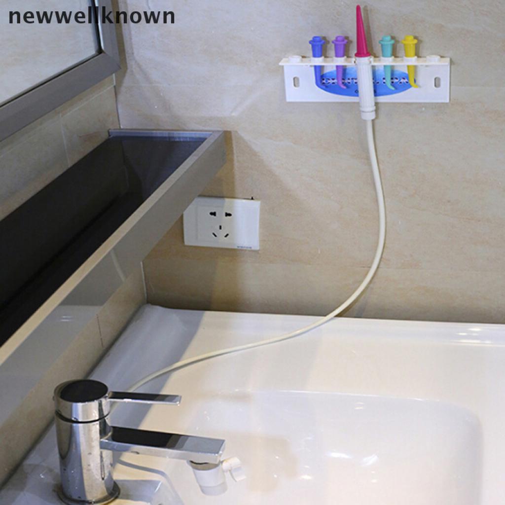 1 Bộ Bàn Chải Đánh Răng Và Máy Phun Nước Đánh Răng Cho SPA Nha Khoa