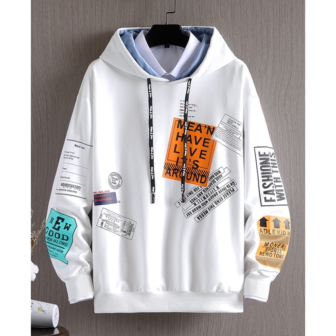 Áo Hoodie chất nỉ mềm mịn thời trang đường phố trung quốc,shop thời trang Xưởng sỉ đồ nam - 26T