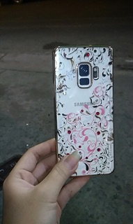 Ốp lưng samsung S9 plus hoa hoè