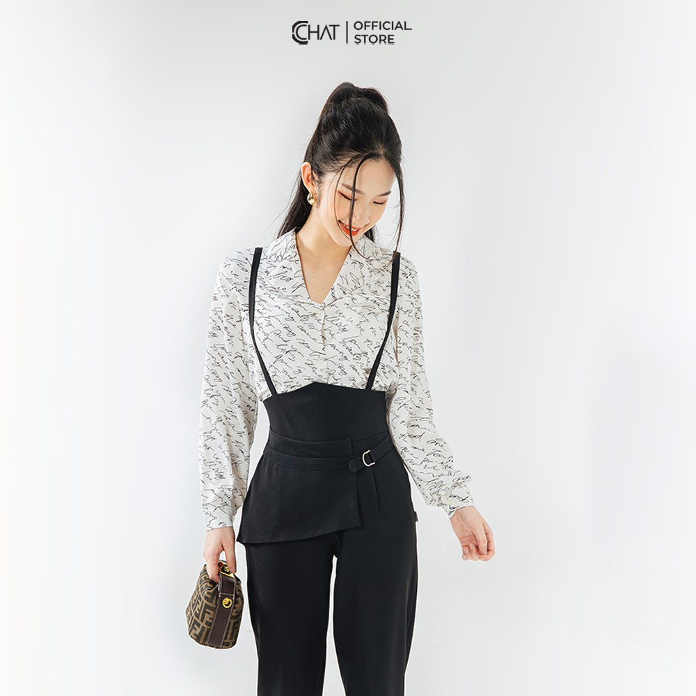 Quần yếm đai eo CCHAT