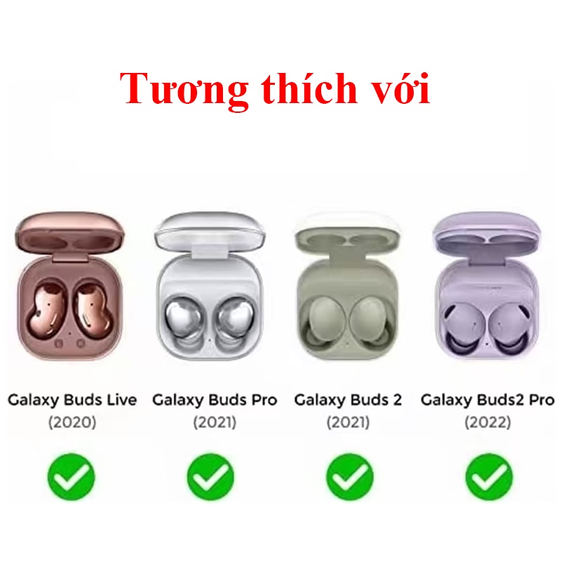 [Buds 2 Pro] Ốp chống sốc thời trang Samsung Galaxy Buds 2 Pro/Buds2/BudsPro/Buds Live