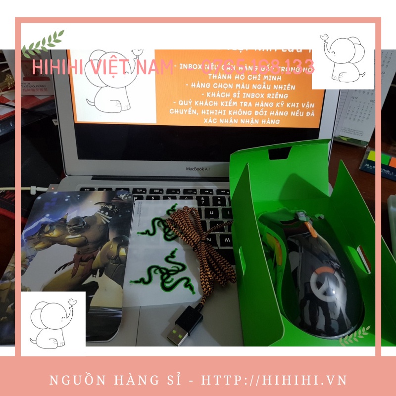 Chuột Máy Tính Có Dây Razer 5g Overwatch USB