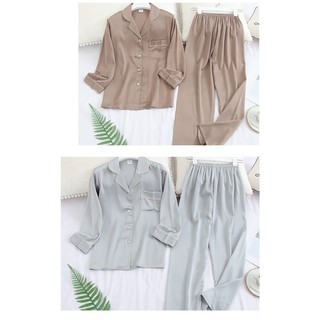 Pijama Lụa Dài Tay Cao Cấp Y29