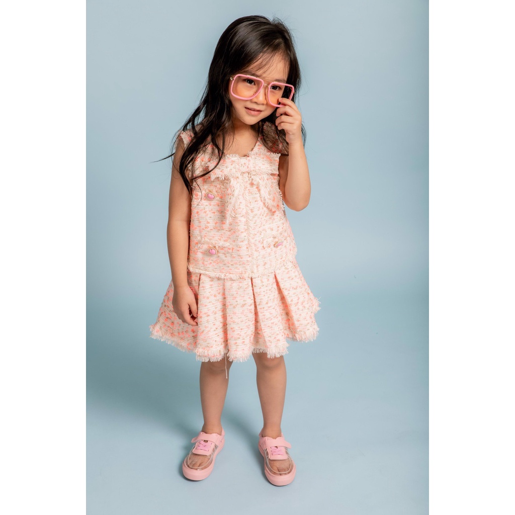 Váy Dạ Tweed Dáng Xoè Jookyli MSP41JG0214